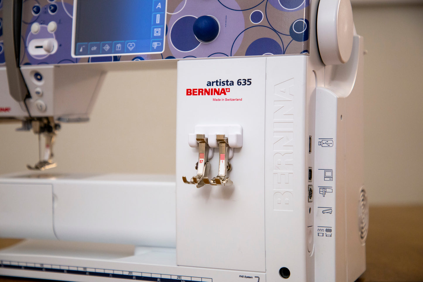 Bernina 5mm Stick On Presser Feet Rack